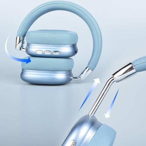 سماعات الرأس اللاسلكية الجديدة ، مكالمة واضحة Hifi ، ملائمة مع الرأس ، قابلة للطي ، قابلة للدوار ، قابلة للتمديد. متوافق مع الهواتف المحمولة وأجهزة الكمبيوتر و MP3 والأجهزة الأخرى. سماعات الرأس اللاسلكية (الأزرق) in Kuwait