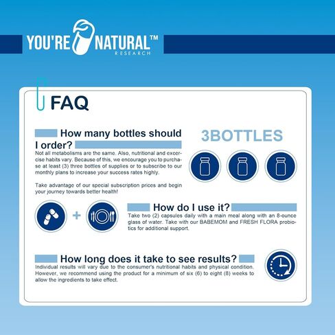 YOU'RE NATURAL Conception Fertility Vitamins for Women | Myo-Inositol, D-Chiro Inositol & Folate | Regulates Cycle | Aid Ovulation | Hormonal & Ovarian Support | Vitex | 30 Day Supply in Saudi Arabia