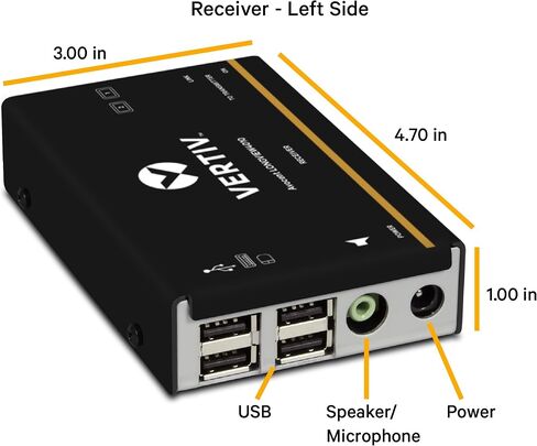 Vertiv Avocent LV 3010P KVM Extender Kit with Receiver & Transmitter, VGA, Single Monitor, Extend up to 300 m. / 1,000 ft. (3010P) (LV3010P) in Saudi Arabia
