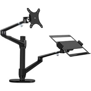 145-180mm Thick Desk OL-3L-TK Aluminum Multifunction 10"-17" Ergonomics Desk Laptop Stand 32" Monitor Desktop(with Long Pole)