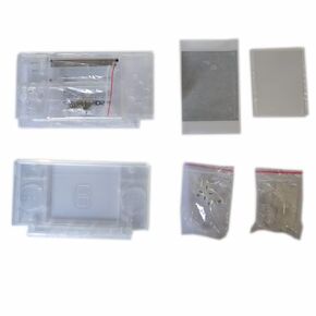 Transparent Full Housing Shell Case Replacement Kit for Nintendo