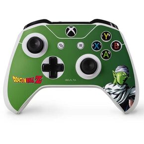 Skinit Decal Gaming Skin Compatible with Xbox One S Controller - Officially Licensed Dragon Ball Z Goku Iconic Kanji Symbol Design