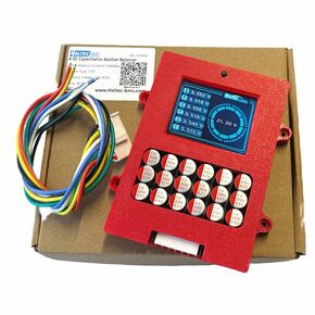 4S 6S 8S Active Balancer with Voltage Display Lifepo4 Equalizer Lipo/LTO Battery Voltage Tester (6S Lifepo4 lipo)