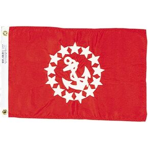 Nyl-Glo Commodore Vice Flag-12 in. X 18 in.