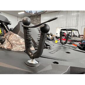 رف الرف ومرساة الملحقات لـ CFMOTO Quick Attack ، زوج - Rack Rack & Flex Grip Attility حامل