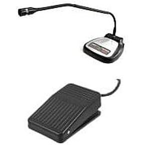 TBK6-FP USB 6-in-1 Gooseneck TableMike with Speech Equalizer, Speaker and Foot/Hand Pedal (6th Generation)