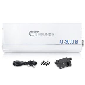 CT Sounds ATv2-3000.1d 3500 Watt Strappable Class D Car Monoblock Amplifier