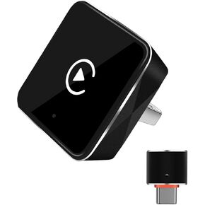 2025 تم ترقية Apple Car Play Wireless Adapter لـ iPhone - المصنع السلكي carplay إلى اللاسلكي ، والتوصيل التلقائي ، والتوصيل والتشغيل لـ iOS 10+ (iPhone 6+) ، واتصال مستقر سريع ، وتصميم صغير للسيارات 2016+