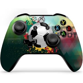 ZOOMHITSKINS Controller Skin Compatible with X1 S and X1 X, Vinyl Sticker Technology, Soccer Sports, Durable, 1 Skin, Made in The USA