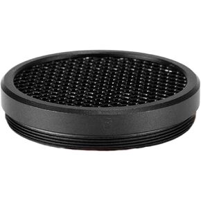 Telescope Mesh Cover 44mm Aluminum Scope Accessories Anti-Reflection Cellular Scope Cover Lightweight Hunting Equipment Optical Aim Sight Accessories Telescope Hunting Equipment