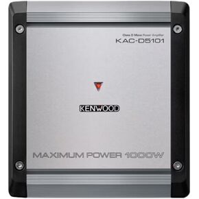 Kenwood KAC-D5101 1000W Mono Amp (Renewed)