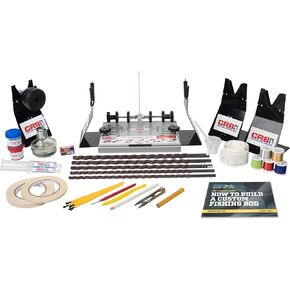 Custom Rod Building Starter Supply Kit FSB-2 - Complete Tool & Supply Kit for DIY Fishing Rod Building & Repairs