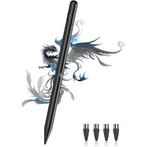 Pens Pen for Android Tablet/Phone POM Tips Fast Charge Pen for iPhone Magnetic Pencil متوافق مع Samsung A9+و iPhone و Lenovo وغيرها