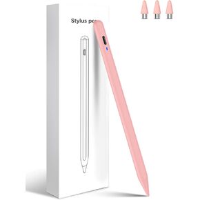 Active Stylus Pen for Android/Samsung A9/A9+, POM Tip Phone Pencil with Magnetic, Rechargeable Fine Point Tablet Pencil for Samsung (A9/A9+)/Android/iPhone/Huawei/Vivo/Oppo/Xiaomi/Honor - Black