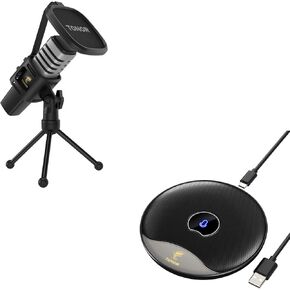 TONOR USB Conference Microphone TM20 and USB Microphone TC30