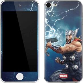 Skinit Decal MP3 Player Skin Compatible with iPod Touch (6th Gen 2015) - Officially Licensed Marvel Thor Thor and Mjolnir Design