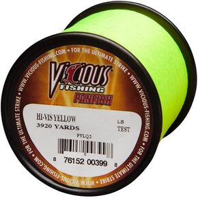 Panfish HI-VIS Yellow 4lb Test Fishing Line