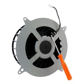 Heyai New Internal Cooling Fan Replacement Fit for Sony PlayStation 5 PS5 23 Blades Fan 17 Blades Fan Cooler PS5 CPU Cooling Fan with T8 Screwdriver
