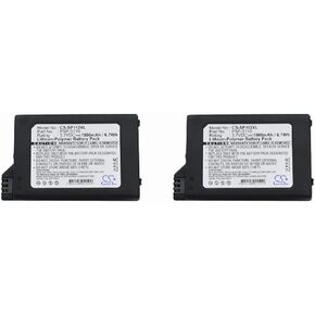 (2 حزمة) بطارية XSP لـ Sony Lite PSP 2th PSP-2000 PSP-3000 PSP-3004 SILM PN Sony PSP-S110