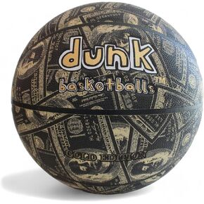 كرة سلة ذا كاش موني - مقاس الرابطة الوطنية لكرة السلة - It's All About The Benjamins كرة السلة في الاماكن المغلقة والمفتوحة، كرة بتصميم جرافيتي مرح مجنون للرجال والنساء والاطفال، هدية رياضية مذهلة in Kuwait