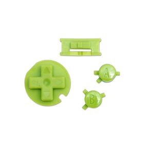 FunnyPlaying Game Boy Color Custom Buttons (Green)