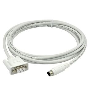 OP320-FX for MD204L OP320 OP320-A TG TH Touch Panel HMI Connect FX Series Programming Cable MD204-FX(White Colour,2M)