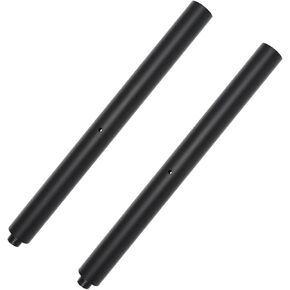 M20 Speaker Pole,Speaker Pole Mount,Subwoofer Pole,16 inch Extended Speaker Pole,with 35mm and M20 (2 Packs Black)