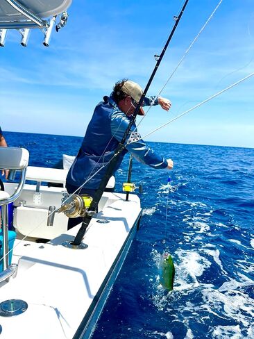 Micro-Typhoon UV 5" Mahi Tuna Ahi Trolling Lure Big Game Lure in Kuwait
