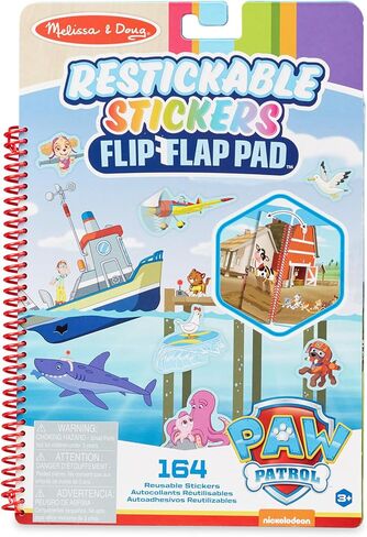Melissa & Doug Blue's Clues & You! Restickable Stickers Pad - Places Blue Loves in Saudi Arabia