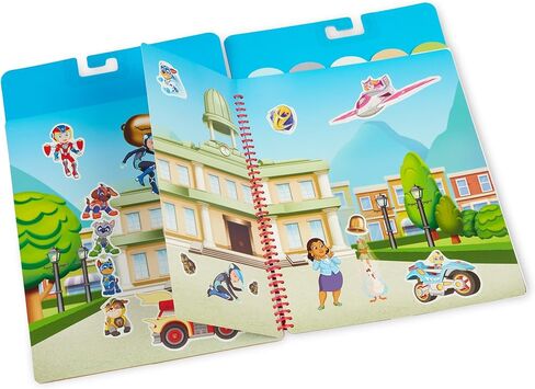 Melissa & Doug Blue's Clues & You! Restickable Stickers Pad - Places Blue Loves in Saudi Arabia