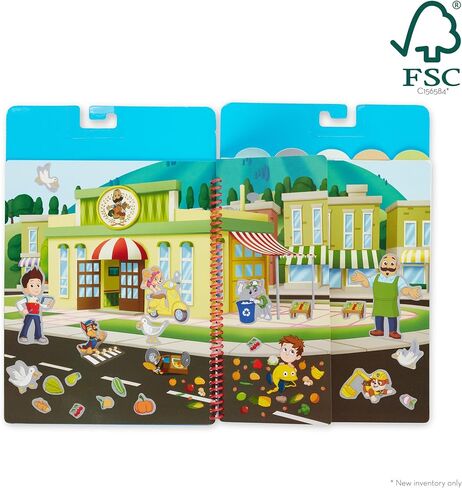 Melissa & Doug Blue's Clues & You! Restickable Stickers Pad - Places Blue Loves in Saudi Arabia