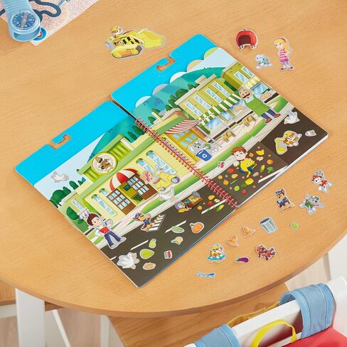 Melissa & Doug Blue's Clues & You! Restickable Stickers Pad - Places Blue Loves in Saudi Arabia