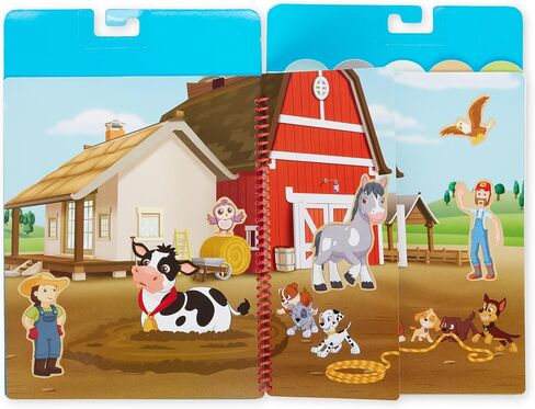 Melissa & Doug Blue's Clues & You! Restickable Stickers Pad - Places Blue Loves in Saudi Arabia