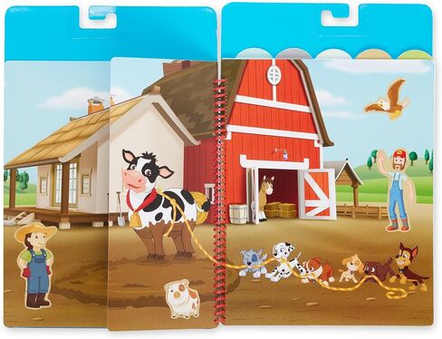 Melissa & Doug Blue's Clues & You! Restickable Stickers Pad - Places Blue Loves in Saudi Arabia
