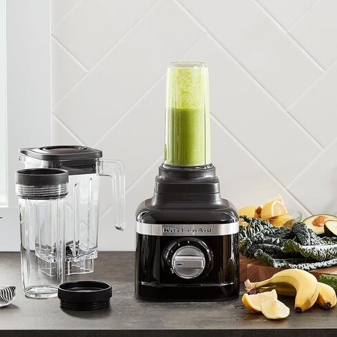 KitchenAid K150 3 Speed Ice Crushing Blender with 2 Personal Blender Jars - KSB1332WH in Saudi Arabia