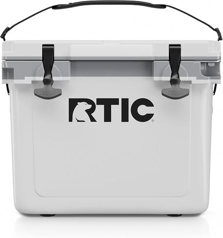 RCT Ultra Light 22 QUART HARD BOADER BOADATION ICE CHEST FOX للشراب ، والشراب ، والشاطئ ، والتخييم ، والنزهة ، وصيد الأسماك ، والقوارب ، والشواء ، أخف 30 ٪ من المبردات الروتومولد in Kuwait