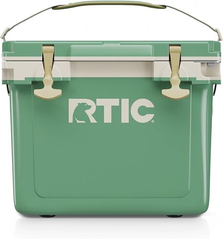 RCT Ultra Light 22 QUART HARD BOADER BOADATION ICE CHEST FOX للشراب ، والشراب ، والشاطئ ، والتخييم ، والنزهة ، وصيد الأسماك ، والقوارب ، والشواء ، أخف 30 ٪ من المبردات الروتومولد in Kuwait