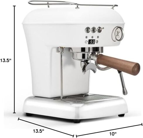 Ascaso Dream PID, Programmable Home Espresso Machine w/Volumetric Controls, 120V (Sun Yellow) in Saudi Arabia