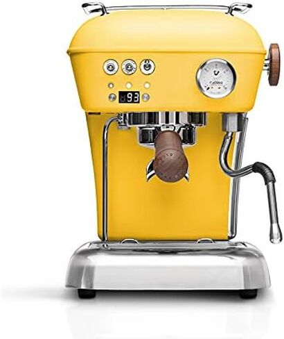 Ascaso Dream PID, Programmable Home Espresso Machine w/Volumetric Controls, 120V (Sun Yellow) in Saudi Arabia