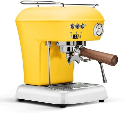 Ascaso Dream PID, Programmable Home Espresso Machine w/Volumetric Controls, 120V (Sun Yellow) in Saudi Arabia