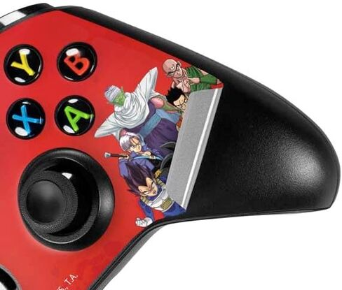 Skinit Decal Gaming Skin Compatible with Xbox One S Controller - Officially Licensed Dragon Ball Z Goku Iconic Kanji Symbol Design in Kuwait