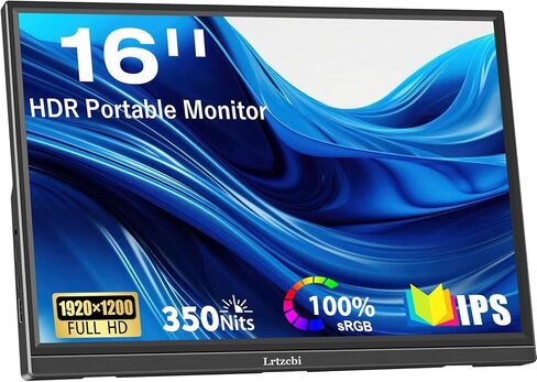 شاشة محمولة 15.6 بوصة تعمل باللمس، USB C HDMI 1080P IPS شاشة خارجية ثانية للكمبيوتر المحمول والهاتف PC Raspberry pi PS4 Switch MacBook، الشاشات in Kuwait