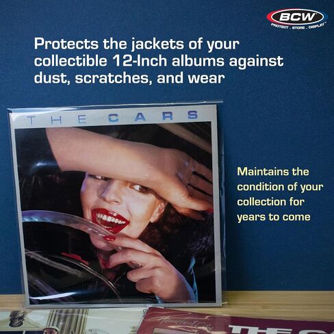 BCW 33 RPM Record Sleeves - 200 ct in Saudi Arabia