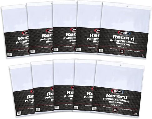 BCW 33 RPM Record Sleeves - 200 ct in Saudi Arabia