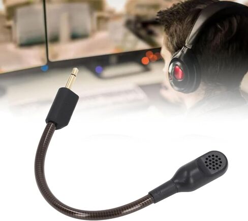 Mic Replacement for Razer BlackShark V2 BlackSharV2 Pro Gaming Headset, 3.5mm Noise Cancelling Game Boom Microphone for BlackShark V2 BlackSharV2 Pro (White) in Saudi Arabia