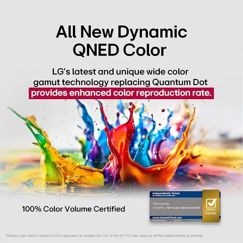 LG 65-Inch Class QNED evo AI QNED85A Series Mini LED 4K Smart TV w/AI Picture, AI Sound, HDR10, AI Super Upscaling 4K, Filmmaker Mode, Wow Orchestra, Alexa Built-in (65QNED85AUA, 2025) in Saudi Arabia