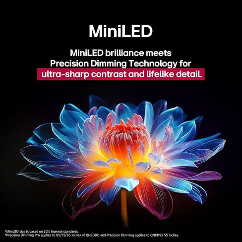 LG 65-Inch Class QNED evo AI QNED85A Series Mini LED 4K Smart TV w/AI Picture, AI Sound, HDR10, AI Super Upscaling 4K, Filmmaker Mode, Wow Orchestra, Alexa Built-in (65QNED85AUA, 2025) in Saudi Arabia
