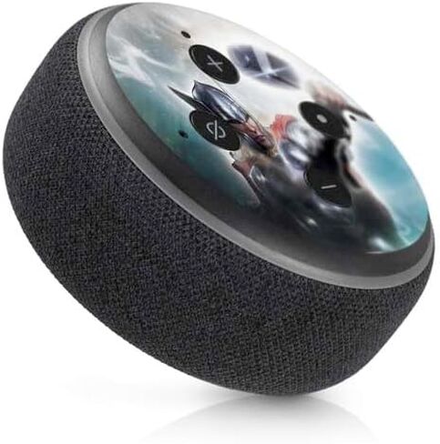 Skinit Decal Audio Skin Compatible with Amazon Echo Dot 3 - Officially Licensed Marvel Thor Mighty Thor Design in Kuwait