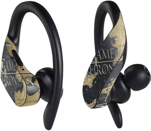 Skinit Skinit Audio Audio Skiner مع PowerBeats Pro - لعبة العروش المرخصة رسميًا: تصميم عرش الحديدية in Kuwait