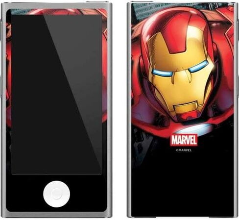 Skinit MECAL MP3 Player Skin متوافق مع iPod Nano (7th Gen & 2012) - Marvel Iron Man Respulsor Design in Kuwait